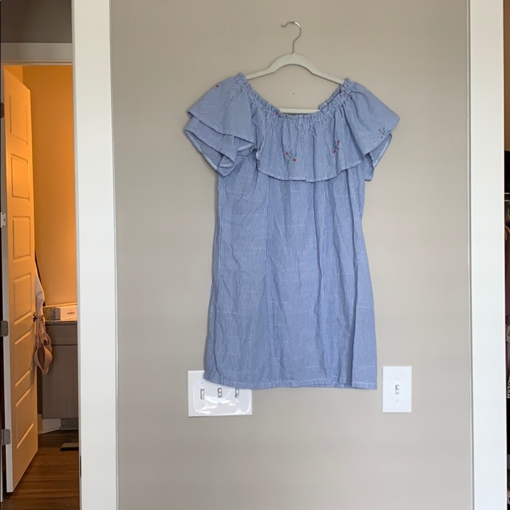 Off the shoulder dress